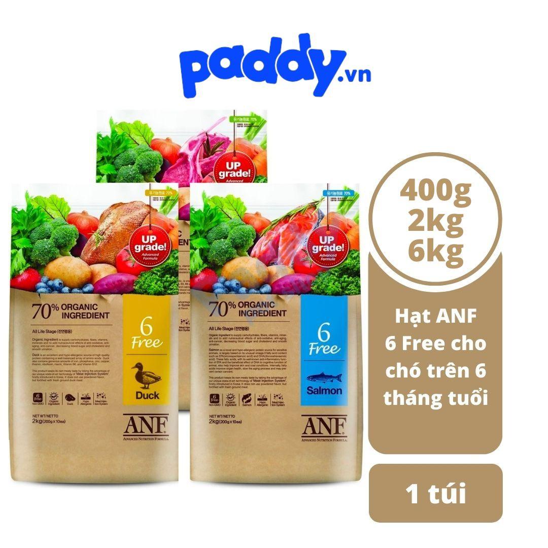 Thức Ăn Cho Chó Trên 6 Tháng ANF 6Free Hữu Cơ - Paddy Pet Shop