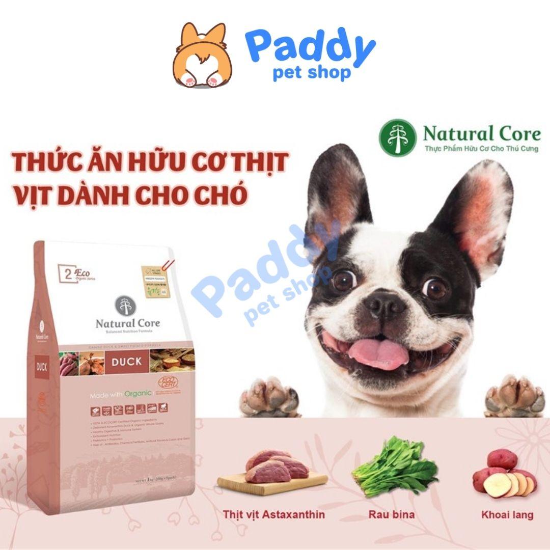 Thức Ăn Hạt Cho Chó Hữu Cơ Natural Core ECO Organic Cừu & Vịt - Paddy Pet Shop