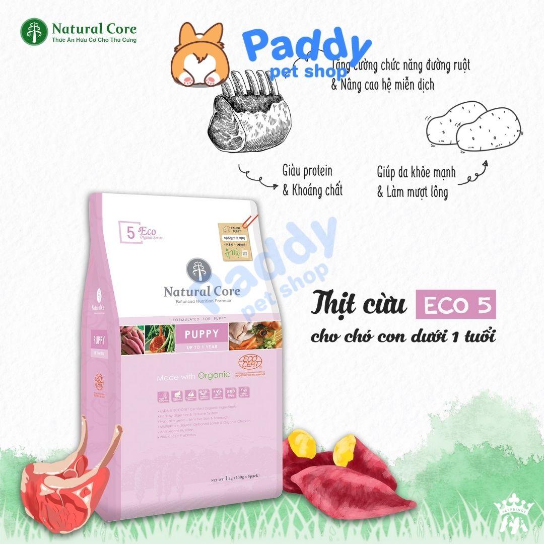 Thức Ăn Hạt Cho Chó Con Natural Core Puppy Vị Cừu - Paddy Pet Shop