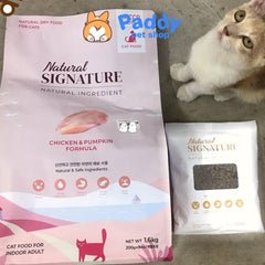 Hạt Hữu Cơ Natural Signature Cho MÈO - Paddy Pet Shop