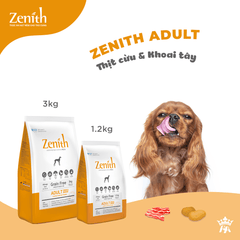 Hạt Mềm Cho Chó Trưởng Thành Zenith Adult - Paddy Pet Shop