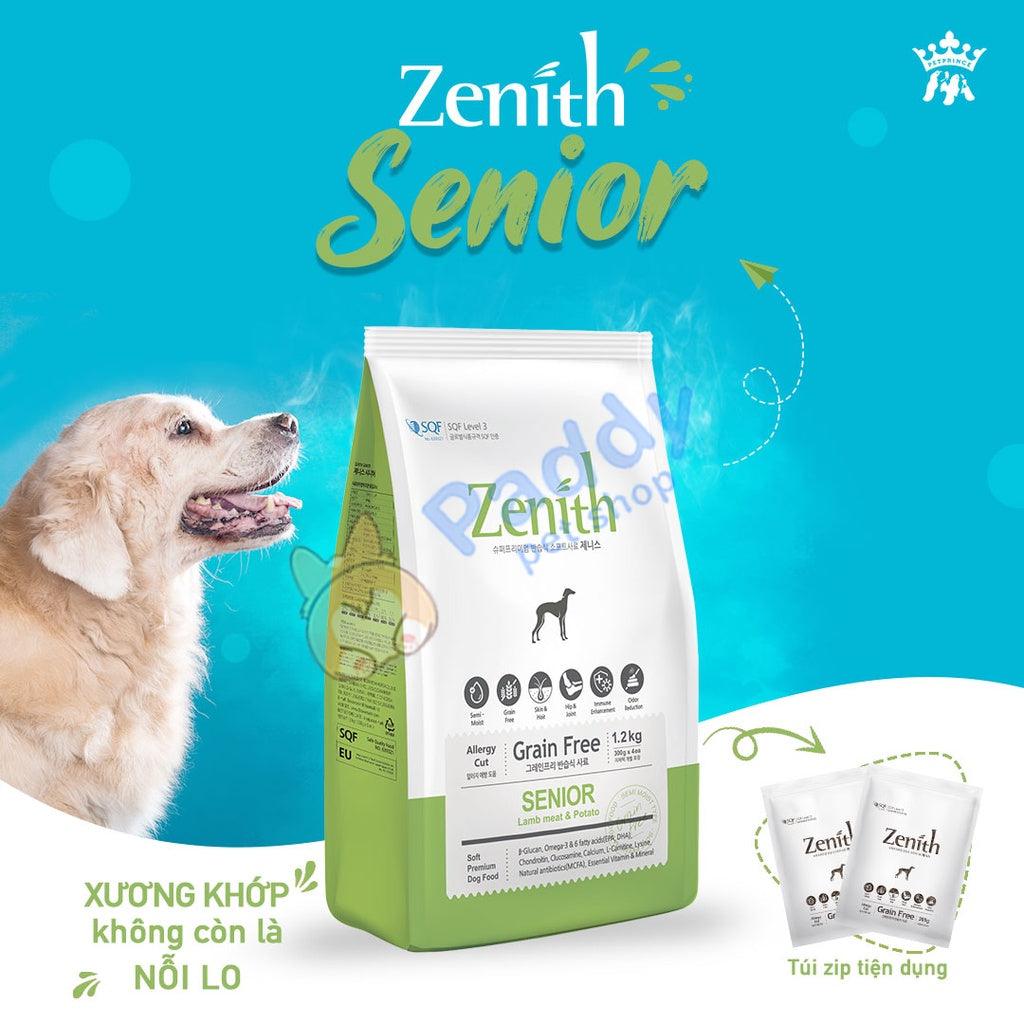 Hạt Mềm Cho Chó Già Zenith Senior - Paddy Pet Shop