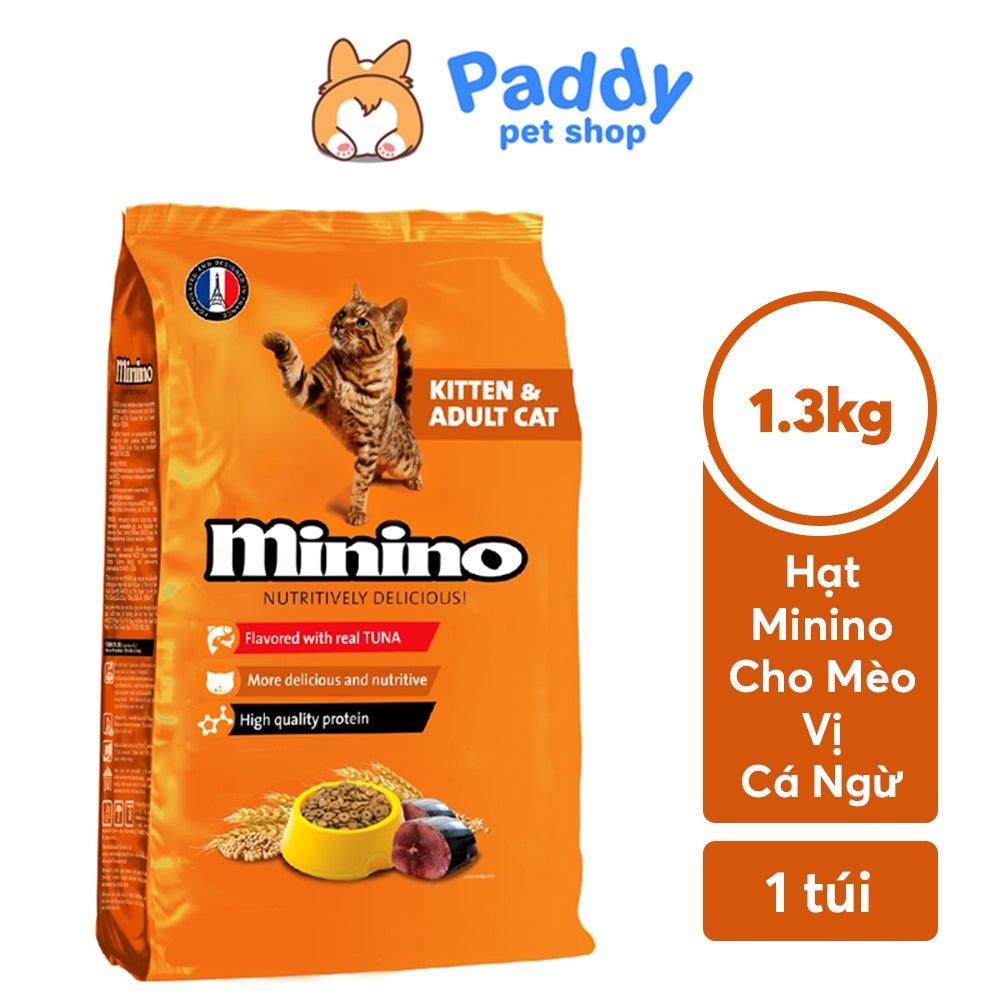 Hạt Cho Mèo Mọi Lứa Tuổi Minino Tuna Vị Cá Ngừ