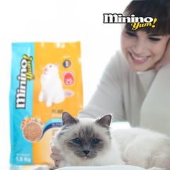 Hạt Cho Mèo Mọi Lứa Tuổi Minino YUM Vị Hải Sản - Paddy Pet Shop