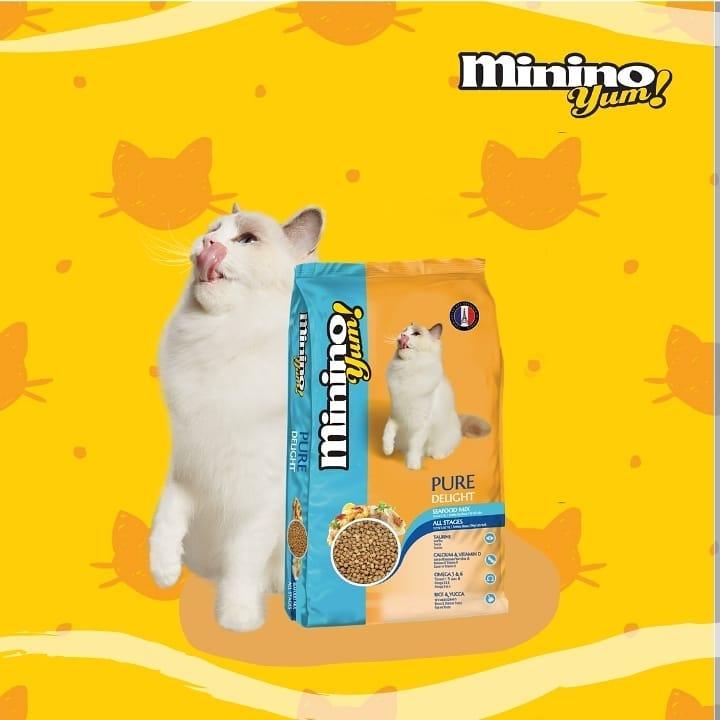 Hạt Cho Mèo Mọi Lứa Tuổi Minino YUM Vị Hải Sản - Paddy Pet Shop