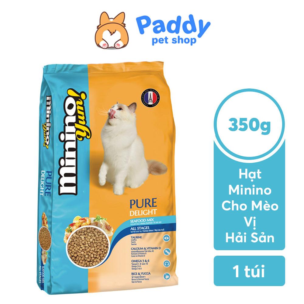 Hạt Cho Mèo Mọi Lứa Tuổi Minino YUM Vị Hải Sản - Paddy Pet Shop