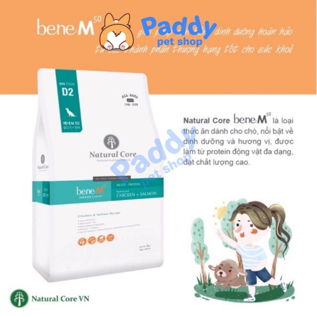 Thức Ăn Hạt Cho Chó Mọi Lứa Tuổi Hữu Cơ Natural Core M50 Gà & Cá Hồi - Paddy Pet Shop