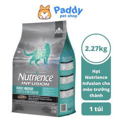 Hạt Nutrience Infusion Adult Indoor Cho Mèo Trưởng Thành - Paddy Pet Shop