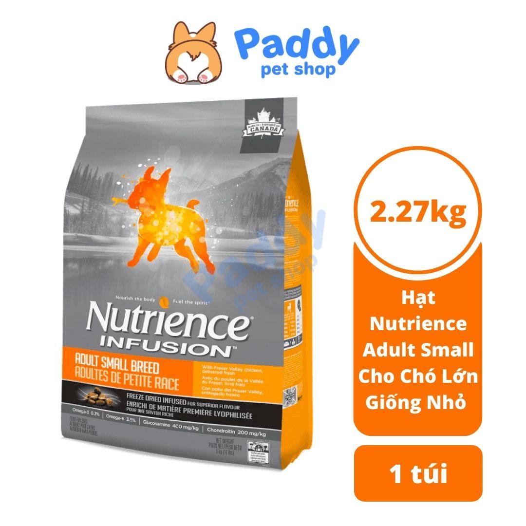 Hạt Nutrience Infusion Small Adult Chó Lớn Giống Nhỏ - Paddy Pet Shop