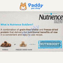 Hạt Cho Chó Nutrience Subzero Fraser Valley Dog - Paddy Pet Shop