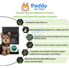 Hạt Purina ProPlan Puppy Cho Chó Con Giống Nhỏ Vị Gà (Có chứa sữa non) - Paddy Pet Shop