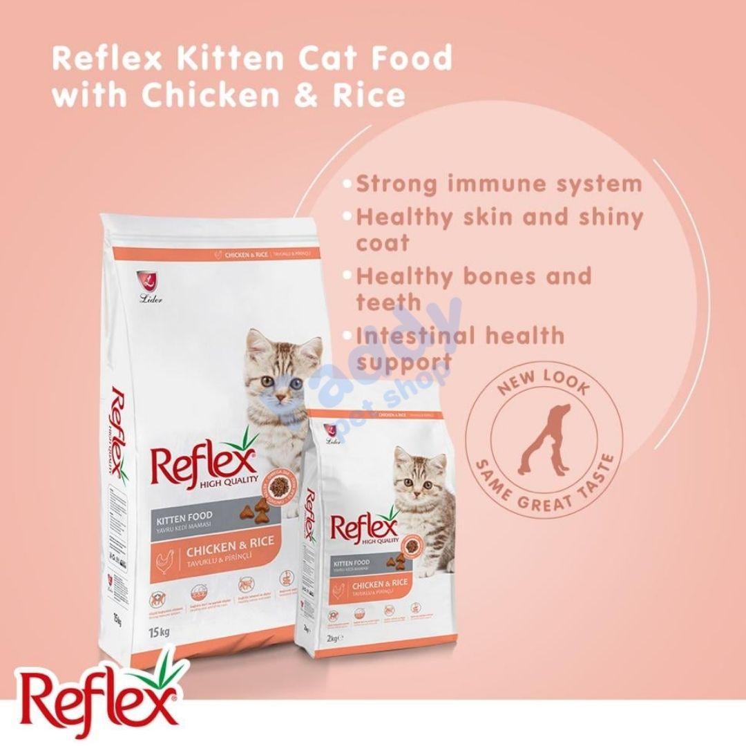 Thức Ăn Cho Mèo Con Reflex Kitten Vị Gà & Gạo 2kg - Paddy Pet Shop