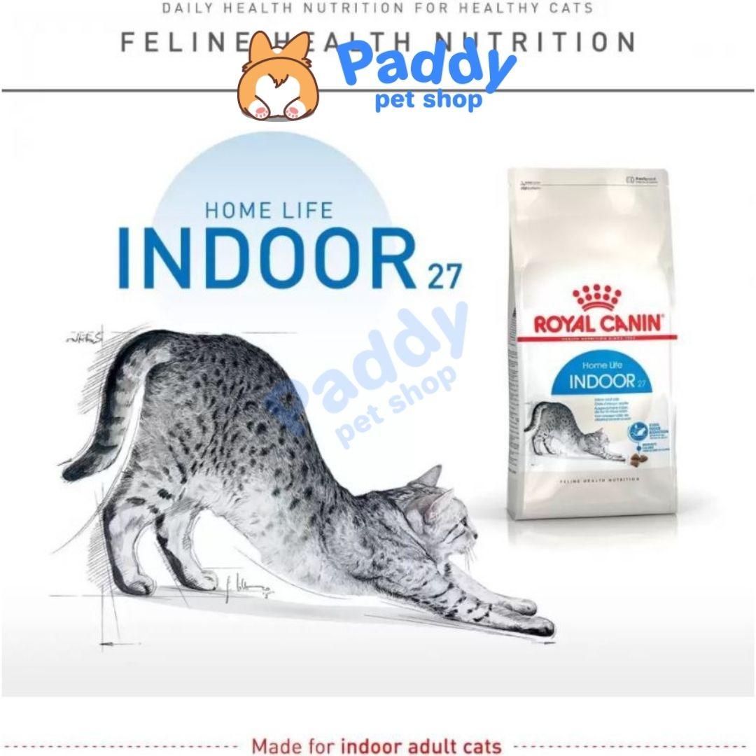 Thức Ăn Hạt Cho Mèo Trưởng Thành Nuôi Trong Nhà Royal Canin Indoor - Paddy Pet Shop