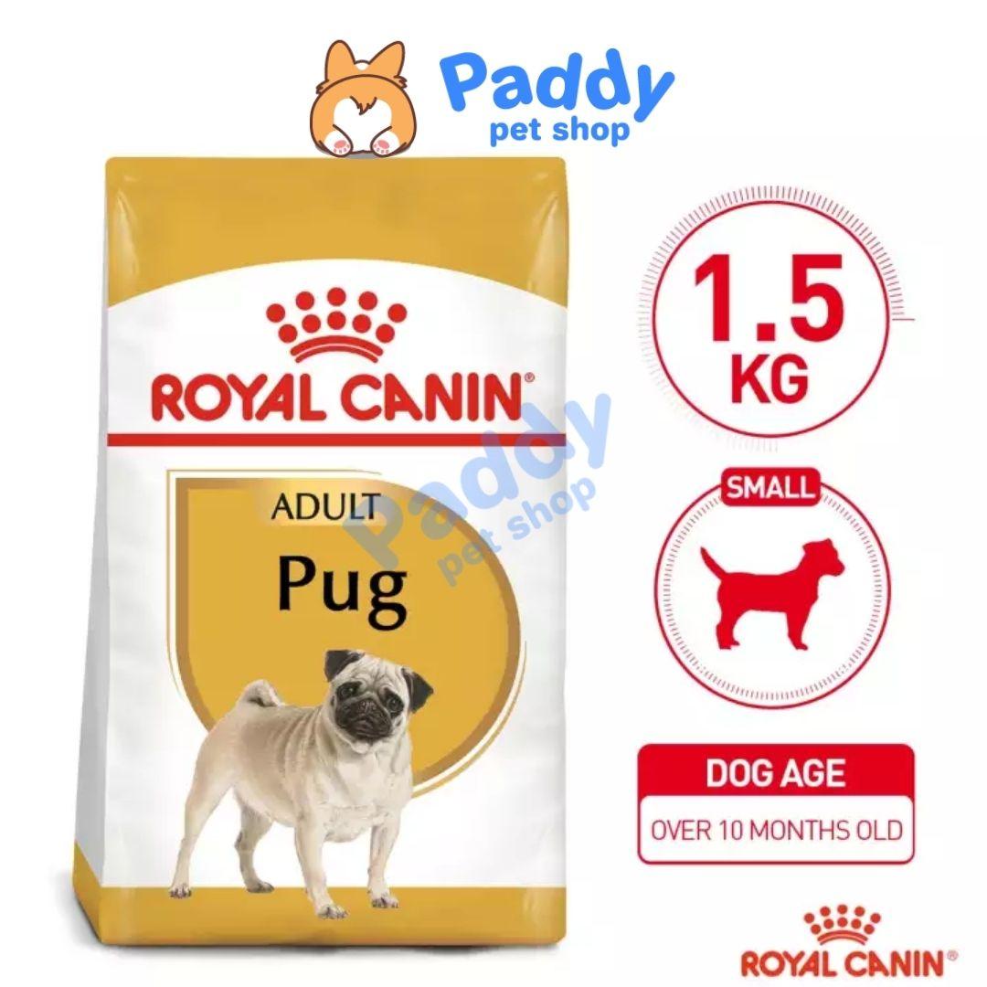 Thức Ăn Hạt Cho Chó Pug Trưởng Thành Royal Canin Pug Adult - Paddy Pet Shop