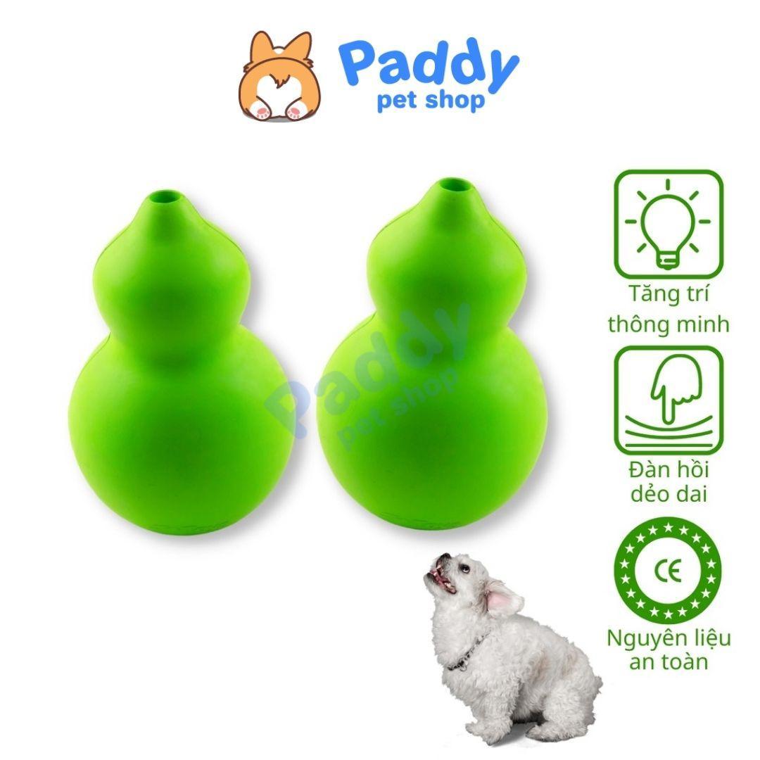 Đồ Chơi Cho Chó Hồ Lô Cao Su Tpet Có Ống Chứa Snack - Paddy Pet Shop