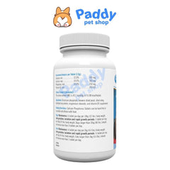 Hộp 50 Viên Bổ Sung Canxi Cho Chó Mèo Phosphorus Calcium PetAG - Paddy Pet Shop