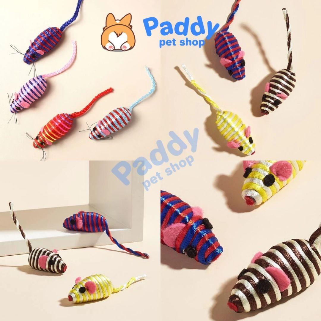 Hộp 6 Chuột Mini CattyMan Đồ Chơi Cho Mèo - Paddy Pet Shop