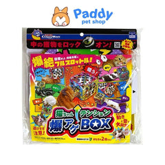Đồ Chơi Mèo Hộp Xí Ngầu Giấy CattyMan 25x25cm - Paddy Pet Shop