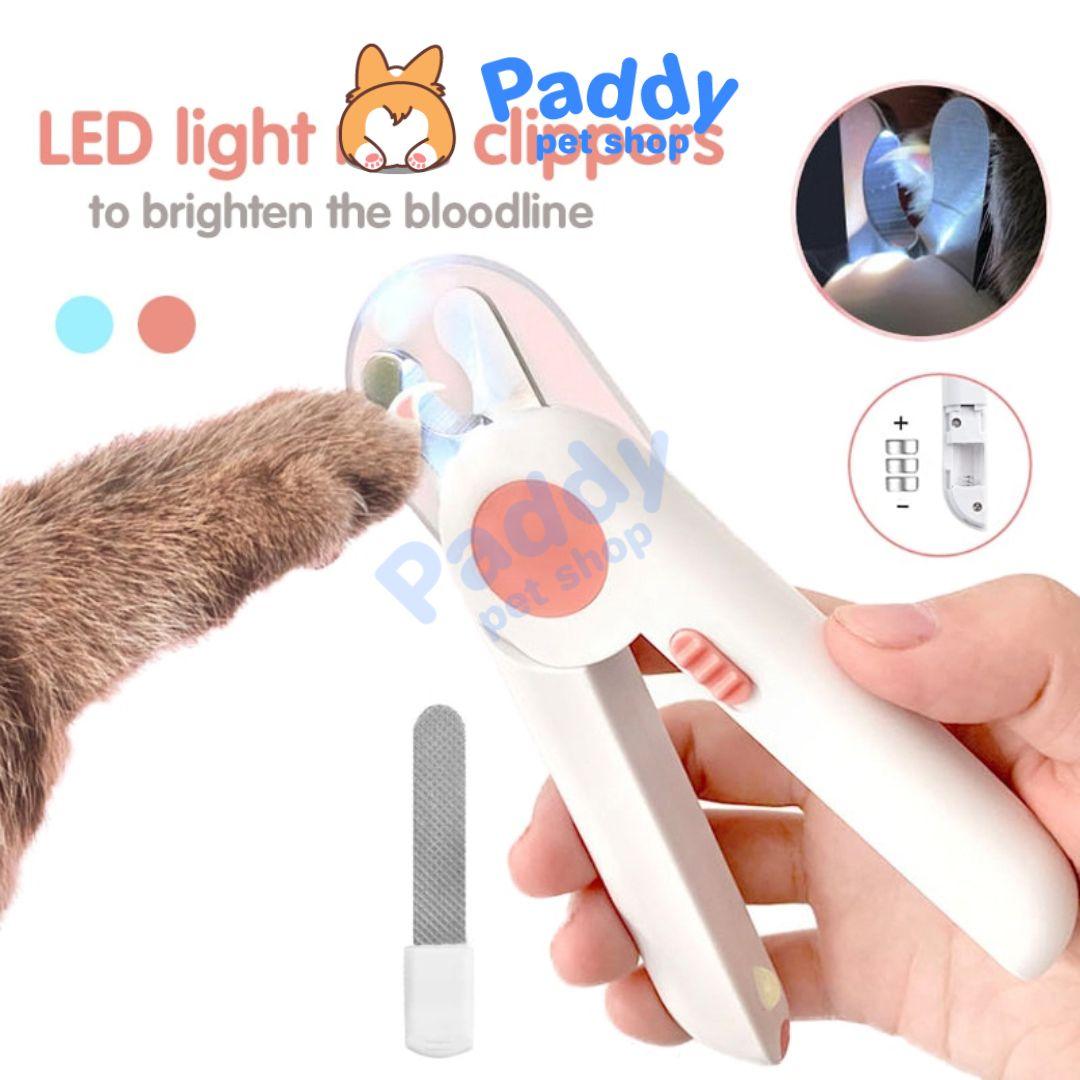 Kềm Cắt Móng Tay Có Đèn LED Tiện Dụng Cho Chó Mèo - Paddy Pet Shop