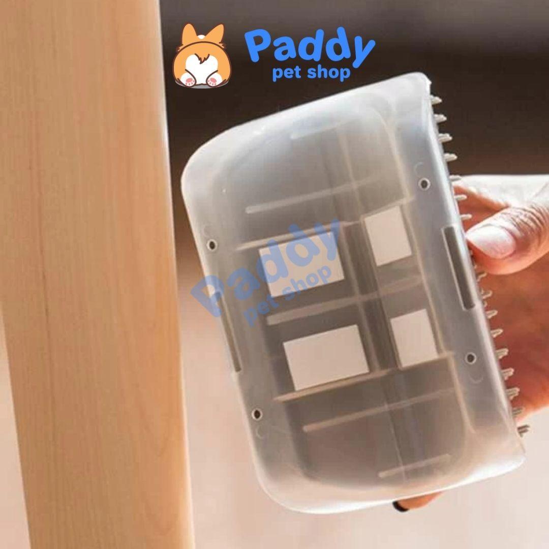 Lược Cố Định Cho Mèo Tự Chải Lông Chứa Cỏ Mèo - Paddy Pet Shop