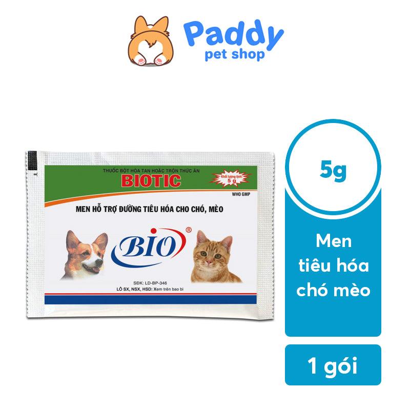 Men Tiêu Hóa Cho Chó Mèo Biotic - Paddy Pet Shop