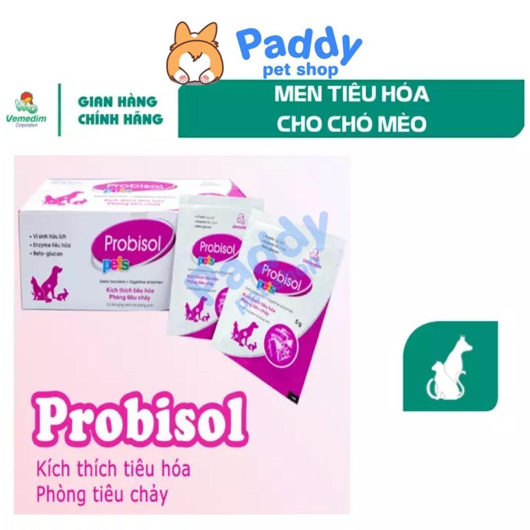 Men Tiêu Hóa Cho Chó Mèo Probisol Pets 5g - Paddy Pet Shop