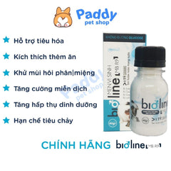 Men Vi Sinh Bioline MB R9 Cho Chó Mèo 40g - Paddy Pet Shop