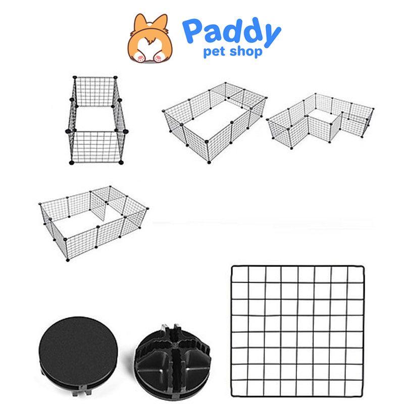 Miếng Lưới Ghép Quây Chuồng Đa Năng Cho Chó Mèo (Nên mua kèm chốt) - Paddy Pet Shop