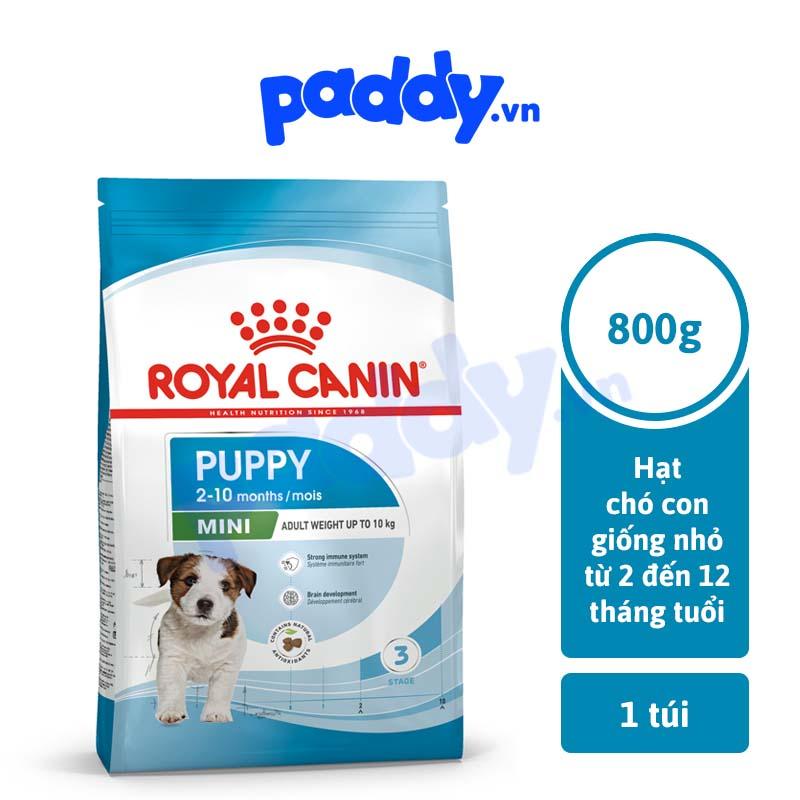 Thức Ăn Hạt Cho Chó Con Giống Nhỏ Royal Canin Mini Puppy - Paddy Pet Shop