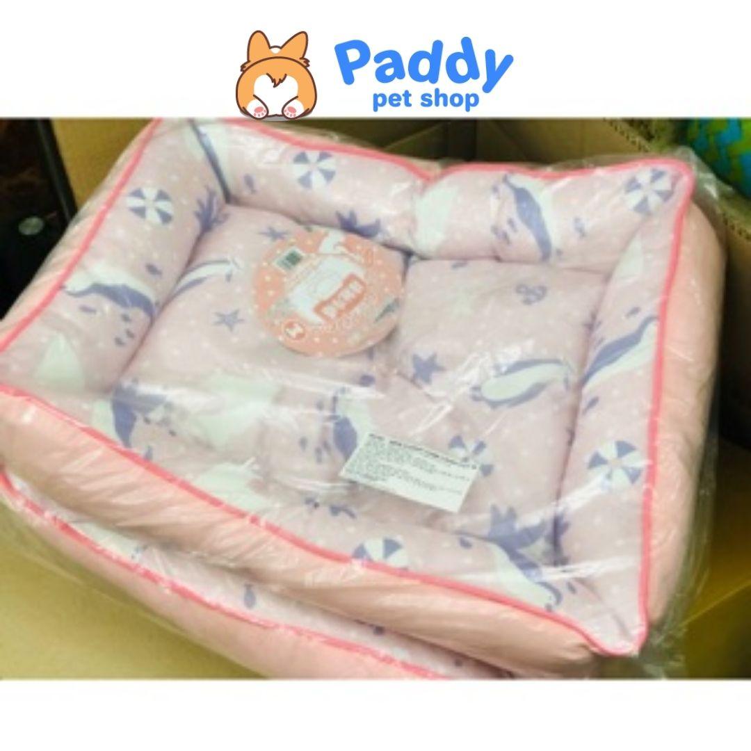 Nệm Vuông Cho Chó Mèo DoggyMan Vải Lạnh Hạ Nhiệt - Paddy Pet Shop
