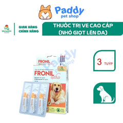 Nhỏ Gáy Đặc Trị Ve Rận Đậm Đặc Cho Chó Fronil Spot Extra - Paddy Pet Shop