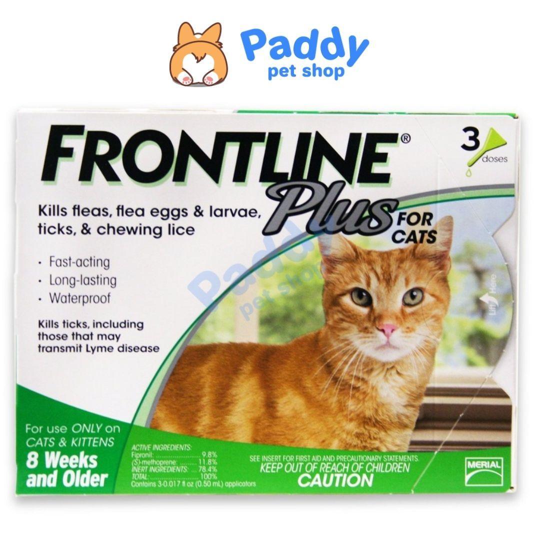 Nhỏ Gáy Trị Ve Rận, Bọ Chét Frontline Plus Cho Mèo Trên 2 Tháng - Paddy Pet Shop