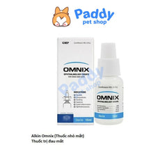 Nhỏ Mắt và Phòng Đau Mắt Alkin Omnix Cho Chó Mèo - Paddy Pet Shop