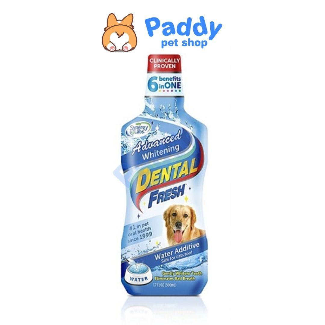 Nước Uống Dental Fresh Thơm Miệng Giảm Mảng Bám Cho Chó 237ml - Paddy Pet Shop