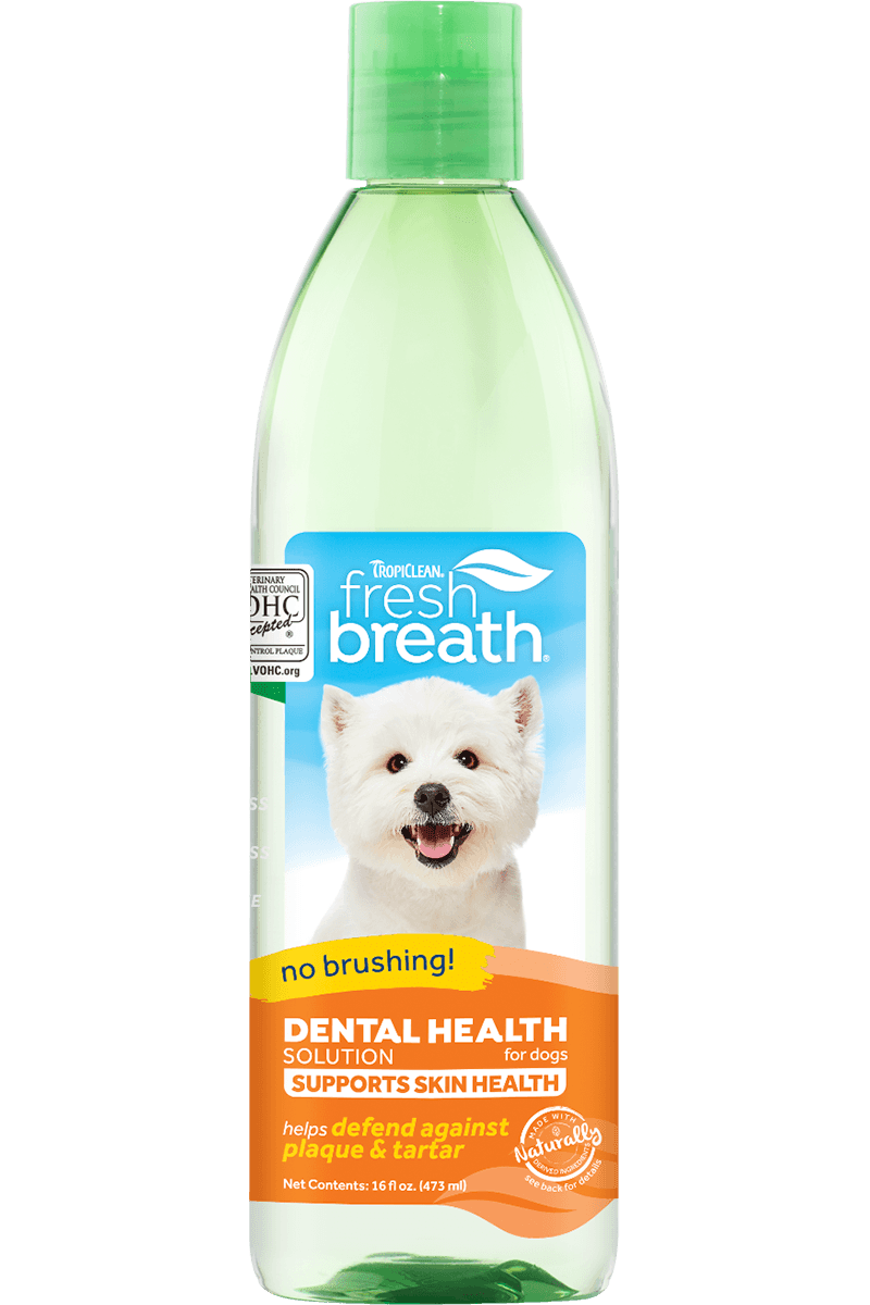 Nước Vệ Sinh Răng Miệng Hỗ Trợ Sức Khỏe Cho Chó Tropiclean 473ml (Mỹ) - Paddy Pet Shop