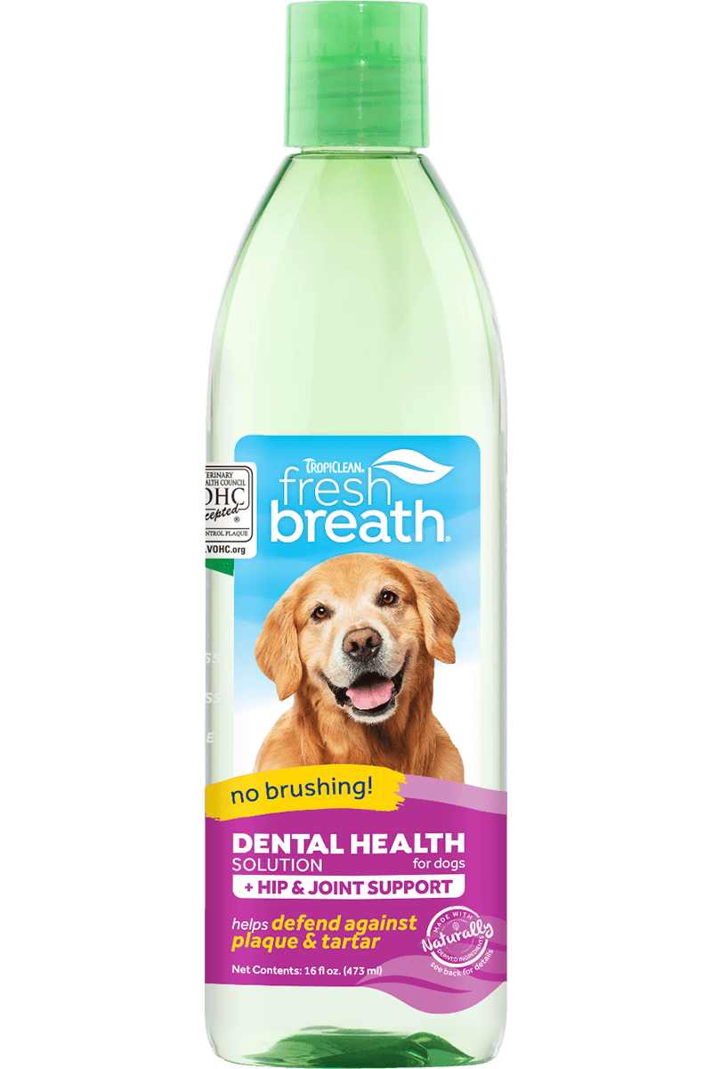 Nước Vệ Sinh Răng Miệng Hỗ Trợ Sức Khỏe Cho Chó Tropiclean 473ml (Mỹ) - Paddy Pet Shop