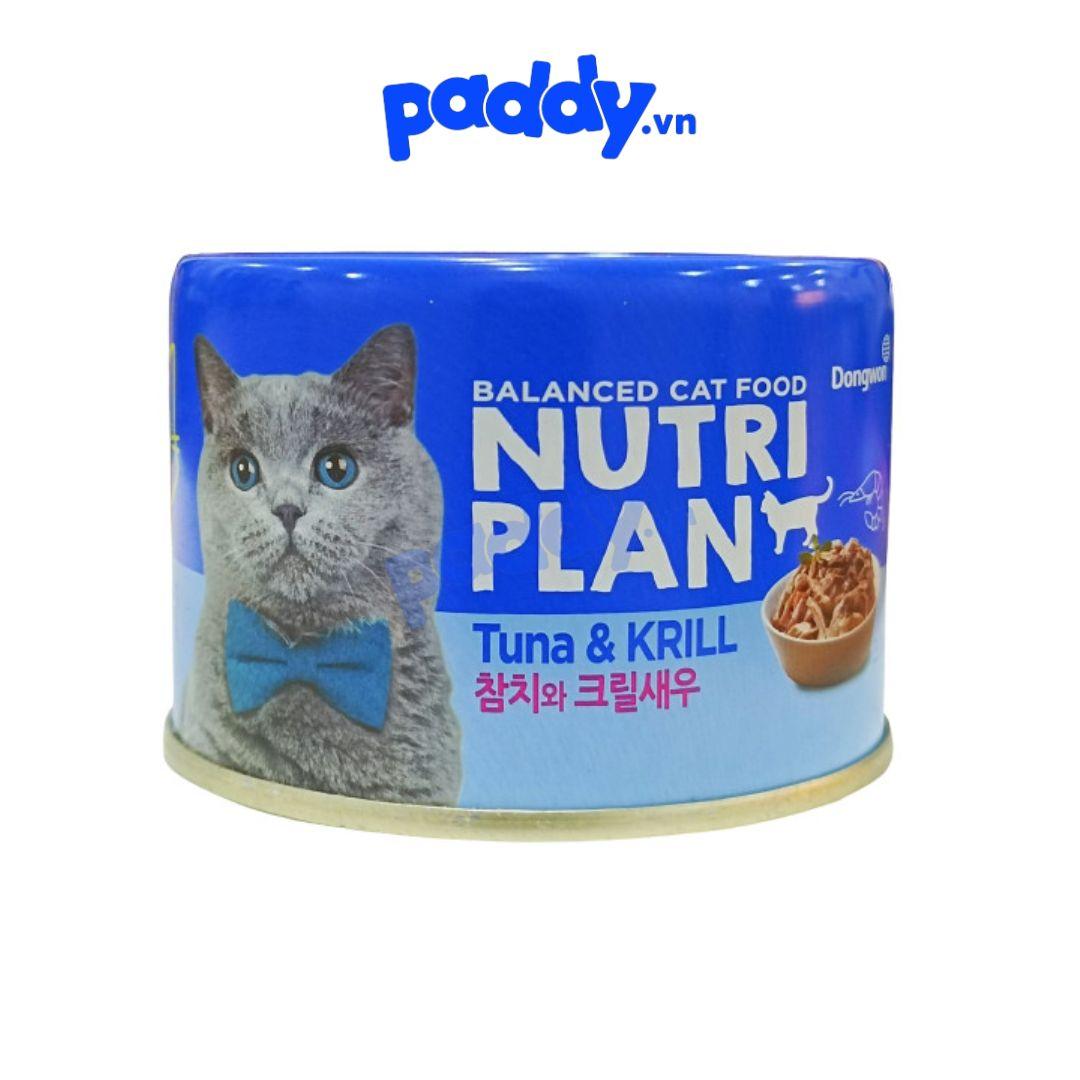 Pate Mèo Nutri Plan Cá Ngừ Mix (Lon 160g) - Paddy Pet Shop