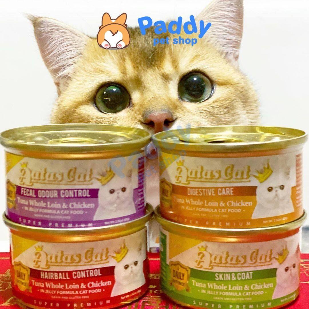 Pate AATAS Cho Mèo Mọi Lứa Tuổi (Lon nhỏ 80g) - Paddy Pet Shop