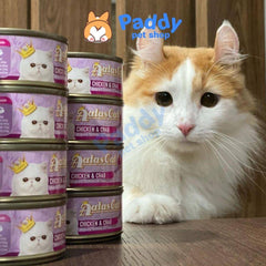 Pate AATAS Cho Mèo Mọi Lứa Tuổi (Lon nhỏ 80g) - Paddy Pet Shop