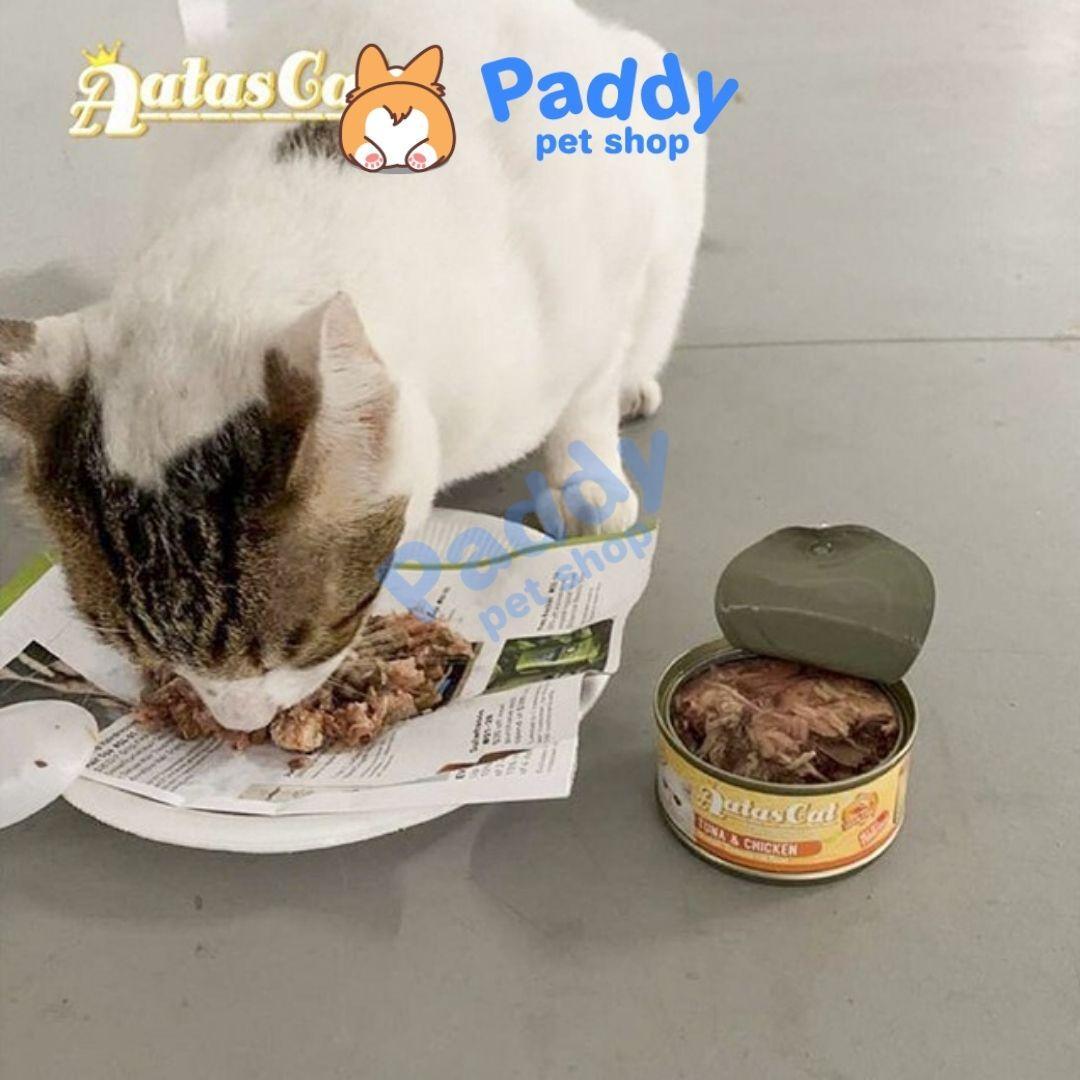 Pate AATAS Cho Mèo Mọi Lứa Tuổi (Lon nhỏ 80g) - Paddy Pet Shop