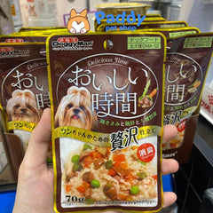 Pate Cho Chó DoggyMan Thịt Gà & Rau Củ Tươi 70g - Paddy Pet Shop