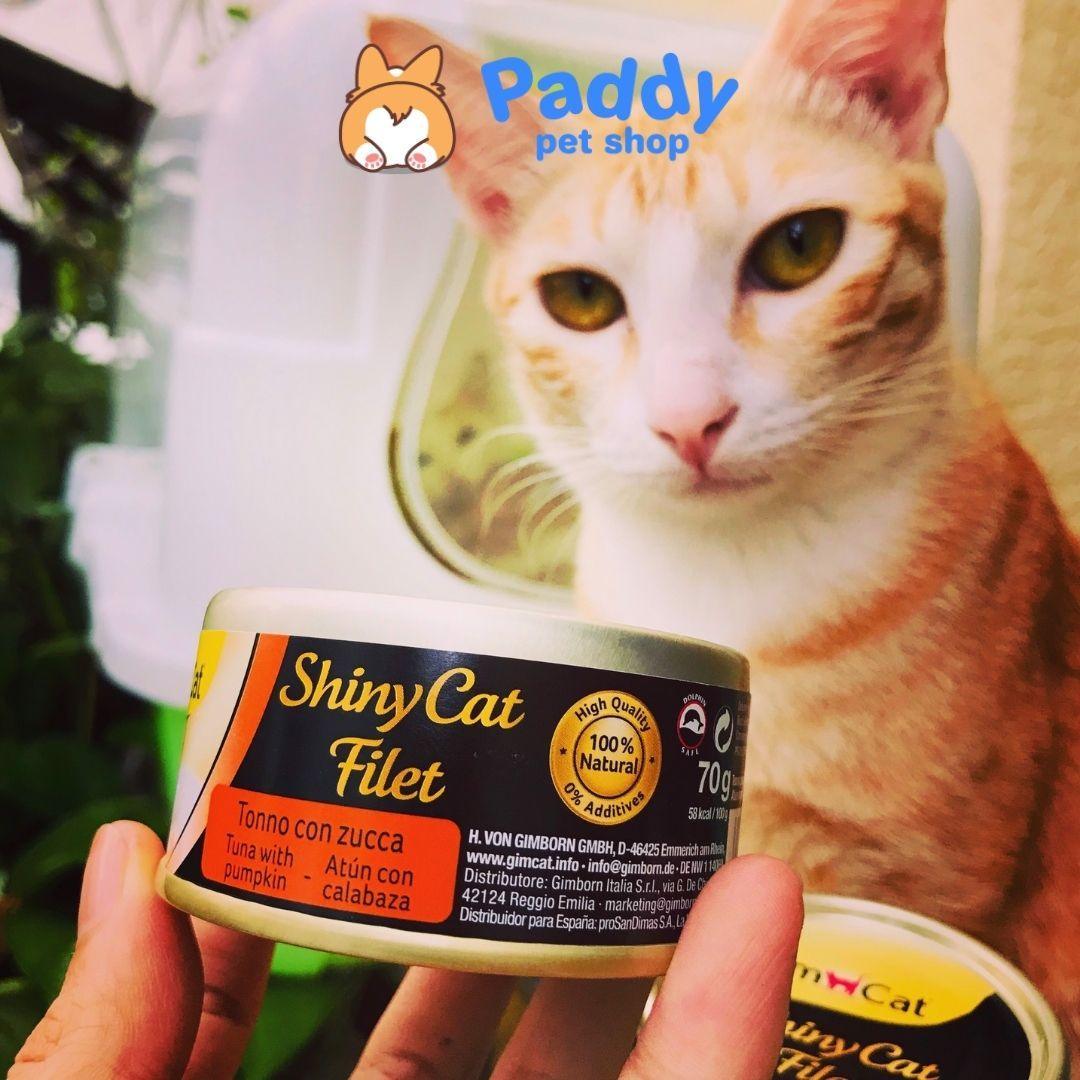 Pate GimCat Shiny Cat Filet Cho Mèo Mọi Lứa Tuổi (Lon 70g) - Paddy Pet Shop