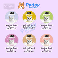 Pate Mèo Kit Cat Sữa Dê Bổ Sung Canxi (Lon 85g) - Paddy Pet Shop