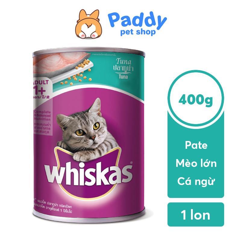 Pate lon Whiskas Cho Mèo Trưởng Thành 400g - Paddy Pet Shop