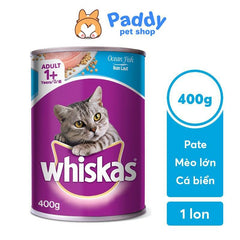 Pate lon Whiskas Cho Mèo Trưởng Thành 400g - Paddy Pet Shop