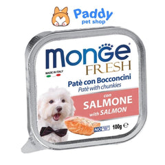 Pate Cho Chó Pate Monge Nhiều Vị 100g (Nhập Khẩu Ý) - Paddy Pet Shop