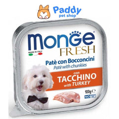 Pate Cho Chó Pate Monge Nhiều Vị 100g (Nhập Khẩu Ý) - Paddy Pet Shop