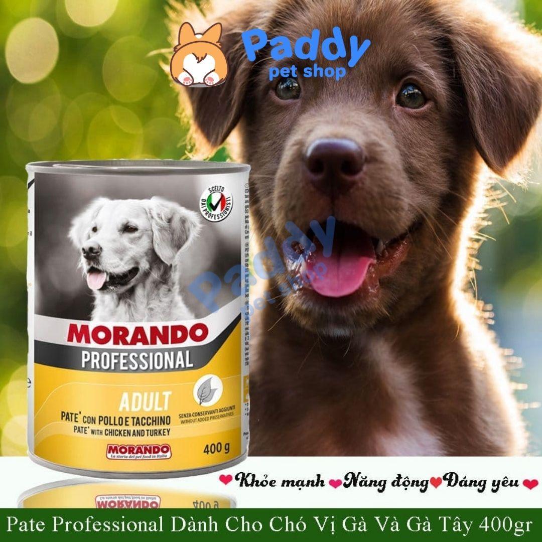 Pate Morando Cho Chó Trưởng Thành (Lon 400g) - Paddy Pet Shop