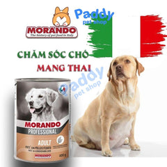 Pate Morando Cho Chó Trưởng Thành (Lon 400g) - Paddy Pet Shop