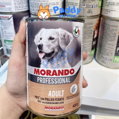 Pate Morando Cho Chó Trưởng Thành (Lon 400g) - Paddy Pet Shop